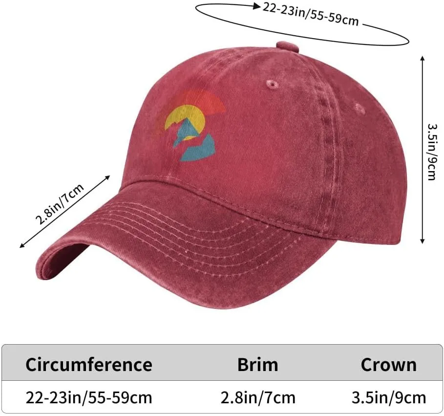 Embroidery Baseball Cap Trucker Hat for Daily Casual Sun Peak Hat