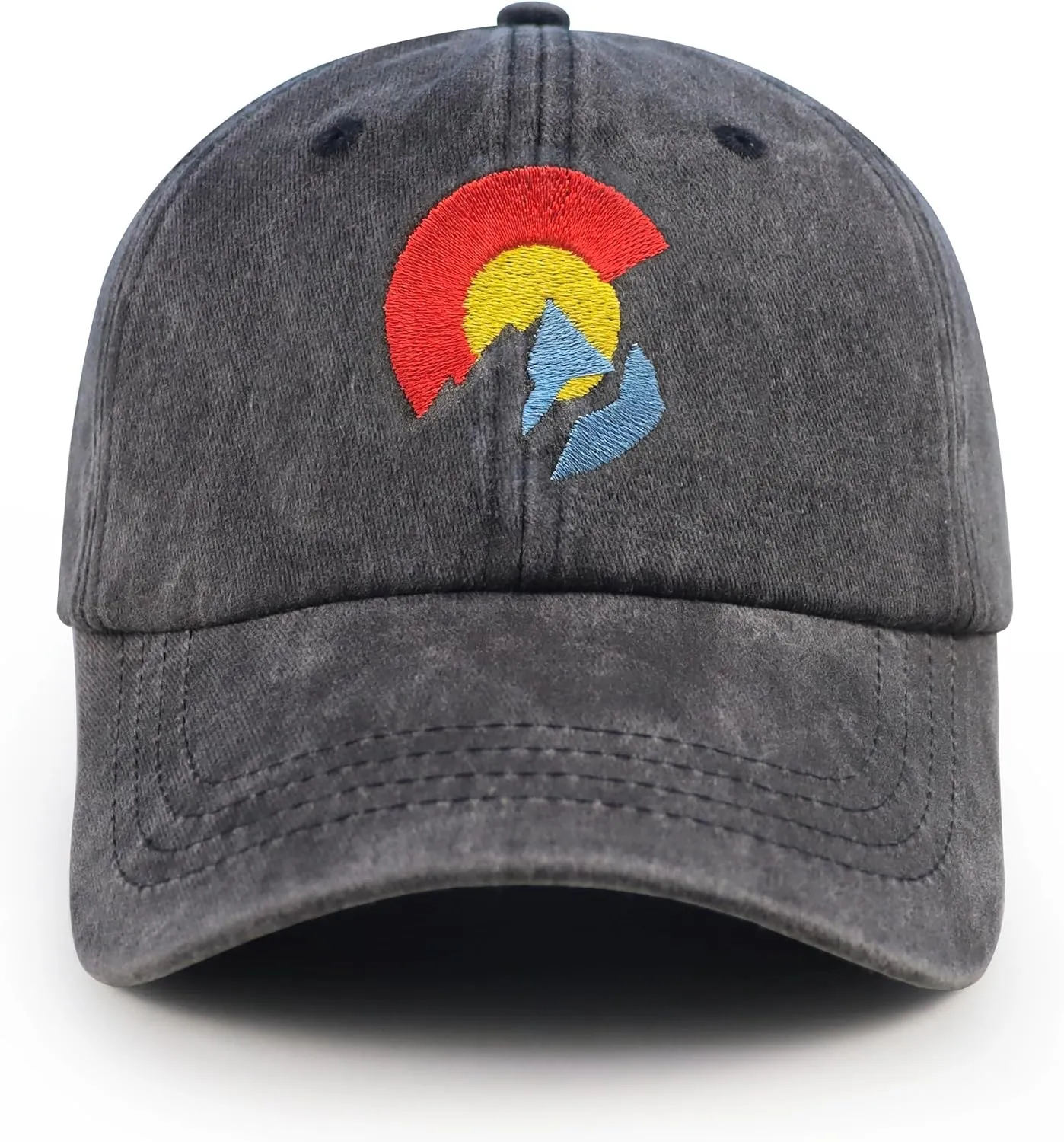 Embroidery Baseball Cap Trucker Hat for Daily Casual Sun Peak Hat