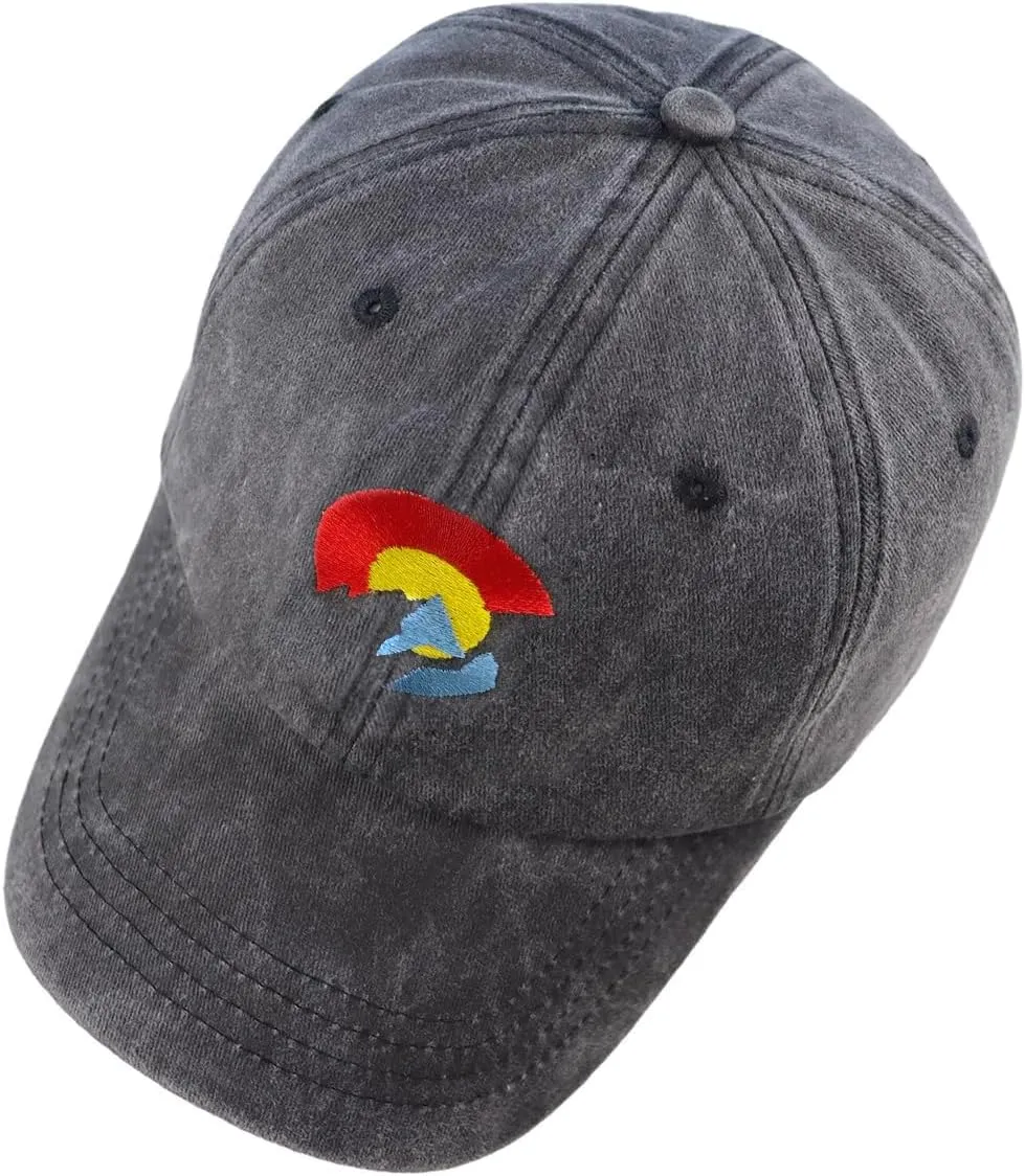 Embroidery Baseball Cap Trucker Hat for Daily Casual Sun Peak Hat