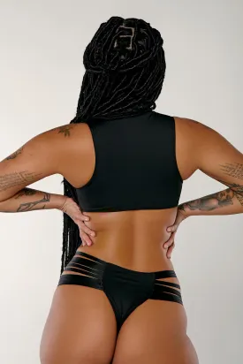 Feelin High Bottoms - Black