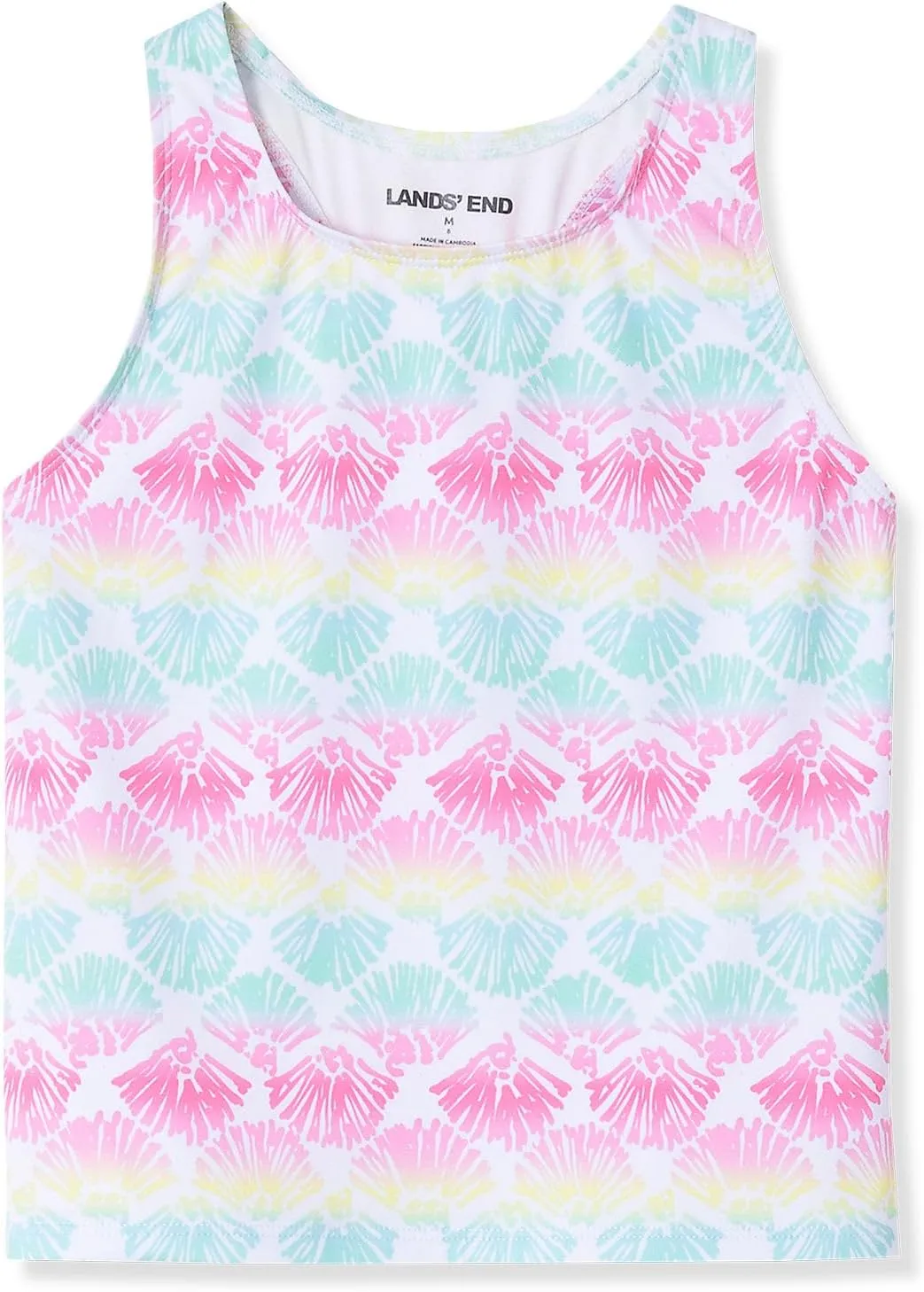 Lands' End Girls Tankini Swimsuit Top