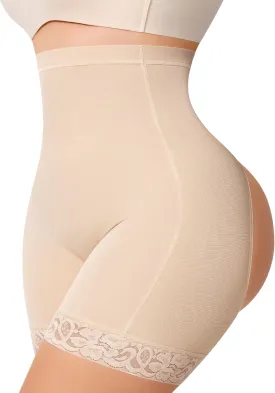 MERYOSZ Shapewear Shorts Tummy Control Underwear Butt Lifting Panties Shapewear High Waisted Faja Body Shaper Girdle
