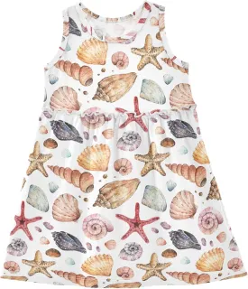 Summer Girl Dress Casual Dress Sleeveless Toddler Outfits Clothes